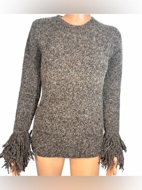 Zara Sleeve crewneck sweater